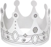 folia Bastelset Kindermasken weiß