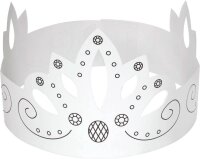 folia Bastelset Kindermasken weiß