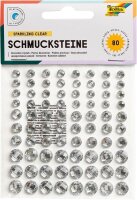 folia Schmucksteine transparent Klar, 1 Pack
