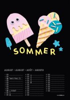 folia Kalender zum Selbstgestalten 17,0 x 24,0 cm...