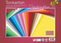 folia Fotokarton Sonderedition 25 farbsortiert 220 g/qm...