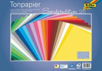 folia Tonpapier Sonderedition 25 farbsortiert 130 g/qm 25...