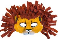 folia Bastelset Kindermasken weiß 6 St.