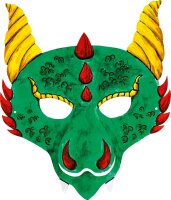 folia Bastelset Kindermasken weiß 6 St.