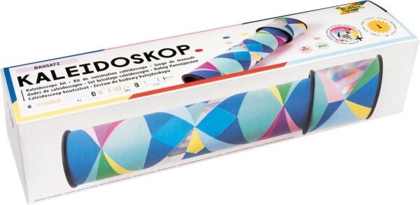 folia Bastelset Kaleidoskop mehrfarbig
