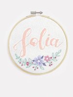 folia Garn zum Sticken matt mehrfarbig 1,0 mm x 8,0 m