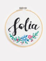 folia Garn zum Sticken matt mehrfarbig 1,0 mm x 8,0 m