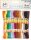 folia Garn zum Sticken matt mehrfarbig 1,0 mm x 8,0 m