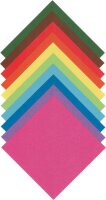folia Faltblätter INTENSIV mehrfarbig 100 Blatt