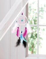 folia Bastelset Traumfänger Girl pink/blau