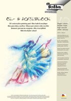 folia Zeichenblock für Öl- und Acrylfarben DIN...