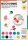 folia Moosgummi Glitter Basic mehrfarbig 10 St.