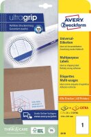 AVERY Zweckform Etiketten 6119 weiß 210,0 x 297,0...