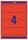 AVERY Zweckform Ordneretiketten L4766-20 rot, 20 Blatt