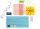 folia Kordel Papier farbig rauh pink, rot, gelb, grün, blau; 3,0 mm x 5x 5,0 m
