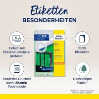 AVERY Zweckform Ordneretiketten L4768-20 grün, 20 Blatt