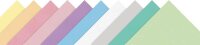 folia Moosgummi pastell mehrfarbig 10 Blatt