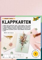 folia Faltkarten mit Briefumschlägen pastell 179591...