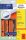 AVERY Zweckform Ordneretiketten L4752-20 rot, 20 Blatt