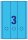 AVERY Zweckform Ordneretiketten L4753-20 blau, 20 Blatt