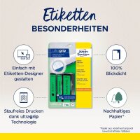 AVERY Zweckform Ordneretiketten L4754-20 grün, 20 Blatt