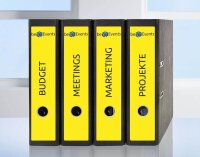 AVERY Zweckform Ordneretiketten L4755-20 gelb, 20 Blatt