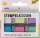 folia Stempelkissen pastell weiß, hellgelb, flieder, hellblau, rosa, hellgün 6x 2,4 x 2,4 cm, 1 Pack