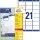 AVERY Zweckform Adressetiketten L7160-100 weiß 63,5 x 38,1 mm, 100 Blatt