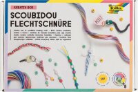folia Bastelset Flechtschnüre mehrfarbig