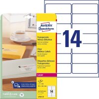 AVERY Zweckform Folien-Adressetiketten L7563-25...