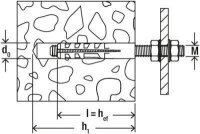 fischer M 8 S 50153 Spreizdübel Ø 10 mm x 50 mm, 50 St.