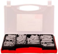 fischer RED-BOX - SX Plus, UX 2K 40991 Universaldübel-Sortiment, 290-teilig