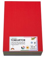 folia Tonpapier farbsortiert 160 g/qm 500 Blatt