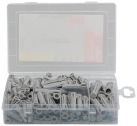 fischer Meister-Box - SX Plus 41648 Spreizdübel-Sortiment, 132-teilig