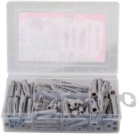 fischer Meister-Box Universal 513893 Universaldübel-Sortiment, 110-teilig