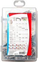 fischer Profi-Box - GK + Screws 2K 518528 Dübel- und Schrauben-Sortiment, 101-teilig