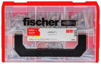 fischer L-Boxx mini SX Plus 532891 Dübel- und Schrauben-Sortiment, 210-teilig