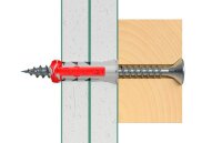 fischer DuoPower 5x25 S 2K 535458 Dübel mit Schrauben Ø 5 mm x 25 mm, 50 St.