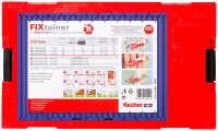 fischer L-Boxx mini DuoPower 535969 Dübel- und Schrauben-Sortiment, 210-teilig