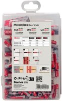 fischer Meister-Box Wohnraum 535971 Universaldübel-Sortiment, 132-teilig