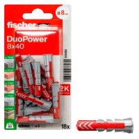 fischer DuoPower 8x40 2K 534994 Universaldübel...