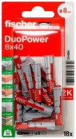 fischer DuoPower 8x40 2K 534994 Universaldübel...