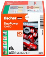 fischer DuoPower 10x50 2K 535456 Universaldübel...