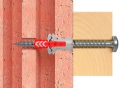 fischer DuoPower 5x25 S PH 2K 535462 Dübel mit Schrauben Ø 5 mm x 25 mm, 50 St.