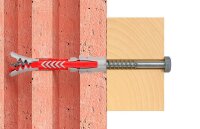 fischer DuoPower 10x80 S 2K 538257 Dübel mit Schrauben Ø 10 mm x 80 mm, 10 St.