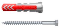 fischer DuoPower 14x70 S 538259 Dübel mit Schrauben Ø 12 mm x 60 mm, 8 St.