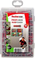 fischer Profi-Box - DuoPower 2K 538621 Universaldübel-Sortiment, 132-teilig