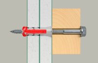 fischer DuoPower 10x50 S 2K 535461 Dübel mit Schrauben Ø 10 mm x 50 mm, 25 St.