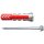 fischer DuoPower 10x50 S 2K 535461 Dübel mit Schrauben Ø 10 mm x 50 mm, 25 St.