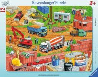Ravensburger Arbeit auf der Baustelle Puzzle, 12 Teile